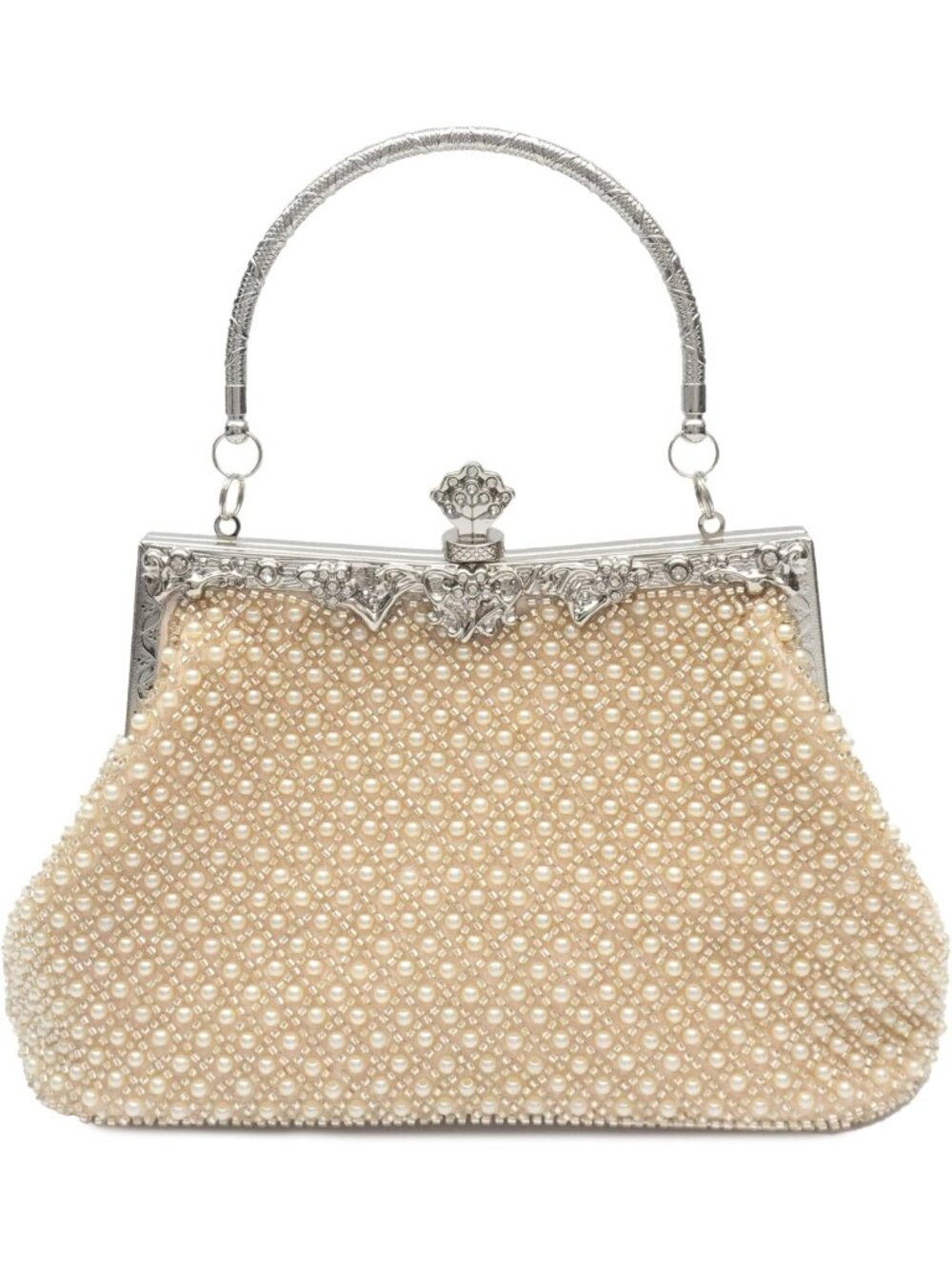 1920s Vintage Beaded Evening Clutch Purse - Elegant Retro Handbag for Women